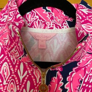 Lilly Pulitzer Skipper Popover in Bright Navy
